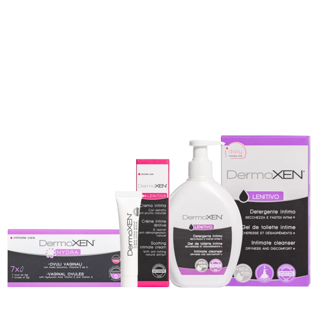 Набор DermoXEN HYDRA+DermoXEN LENITIVO+DermoXEN Lenitiva cream изображение №1