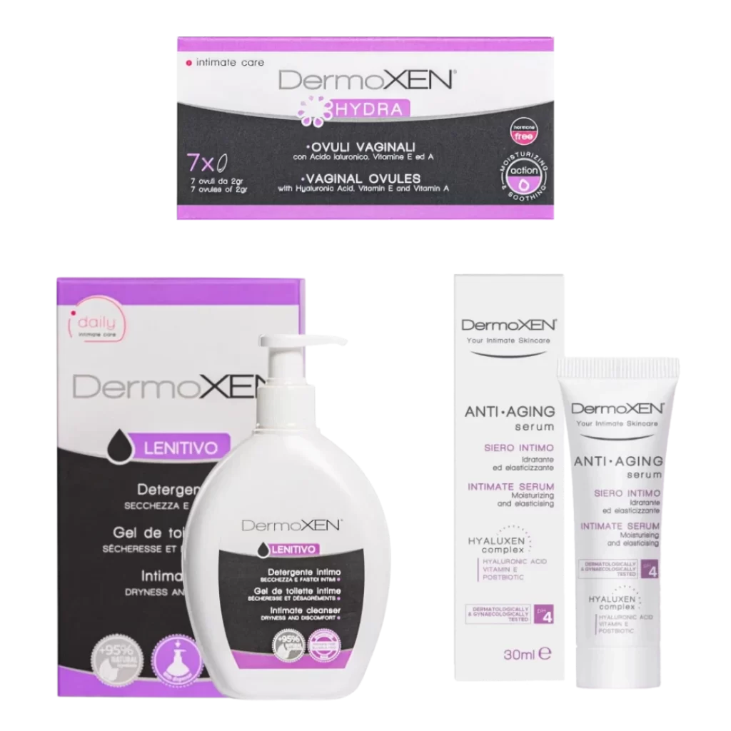 Набор DermoXEN HYDRA+DermoXEN LENITIVO+DermoXEN Anti-Aging изображение №1