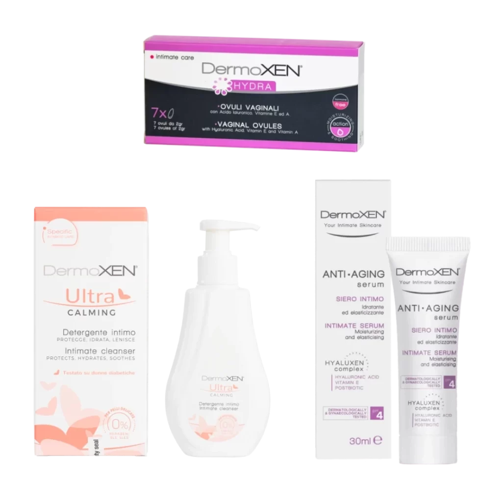 Набор DermoXEN HYDRA+DermoXEN UltraCalming+DermoXEN Anti-Aging изображение №1